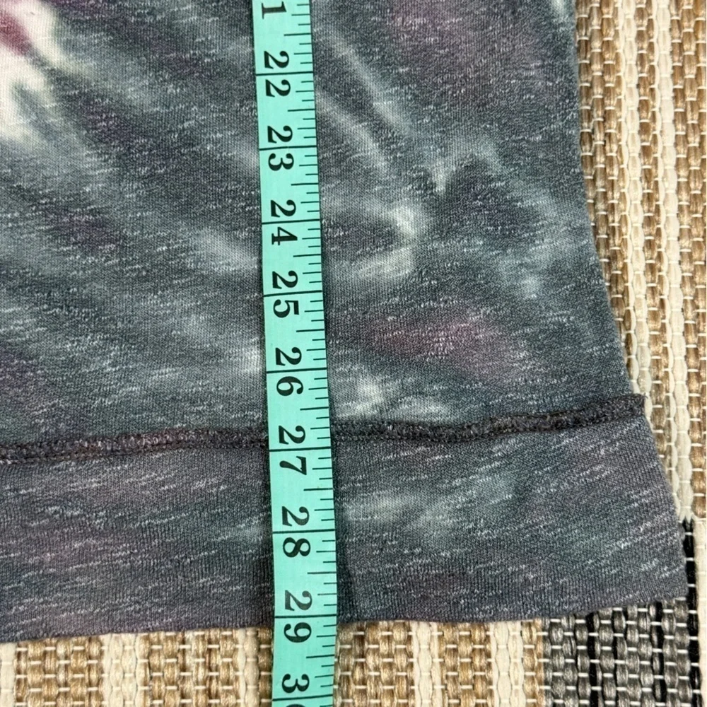 Free People Best‎ Catch Tie Dye Long Sleeve Top Size Medium Women